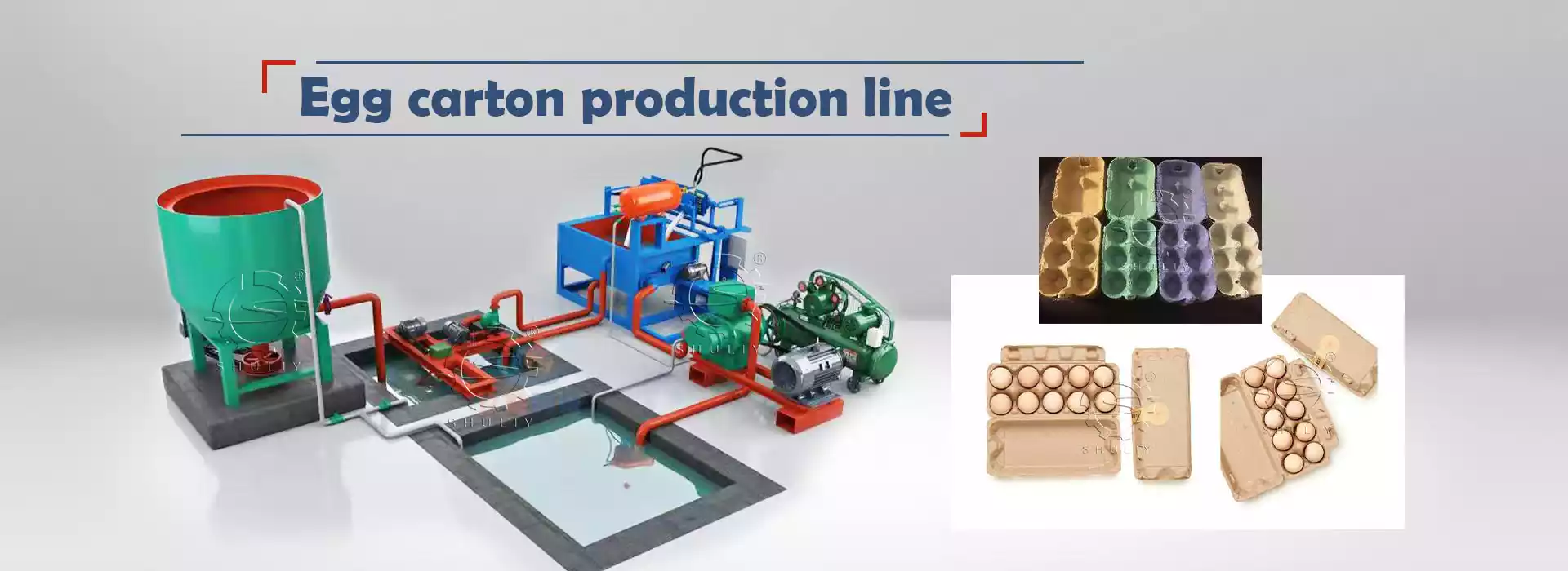 egg carton production line