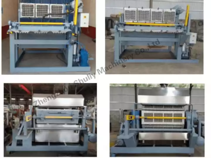 Egg tray production equipment