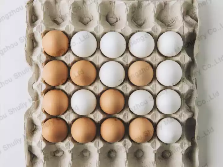 What are the drying methods of egg trays?