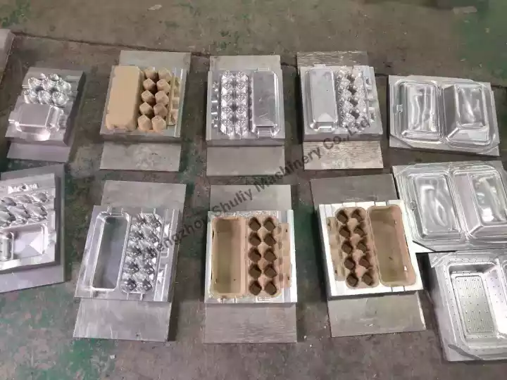 molde de la máquina del cartón de huevos