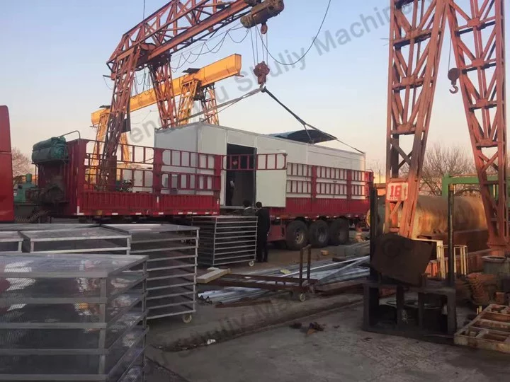 Egg Tray Drying Box 24 Drying room shipment chart