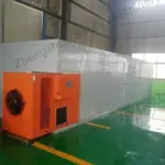 Sala de secagem com bomba de calor