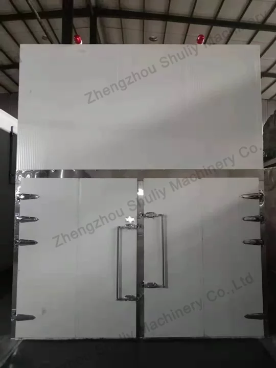 Egg Tray Drying Box 2 Same side double door drying room