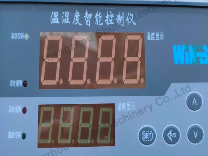 Egg Tray Drying Box 15 Temperature and humidity control