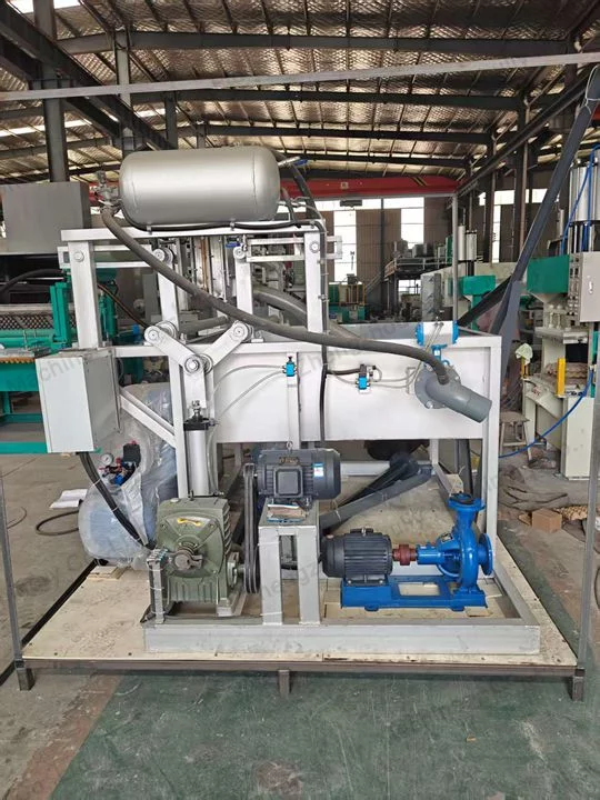 Zambia customer successfully introduced egg tray machine
