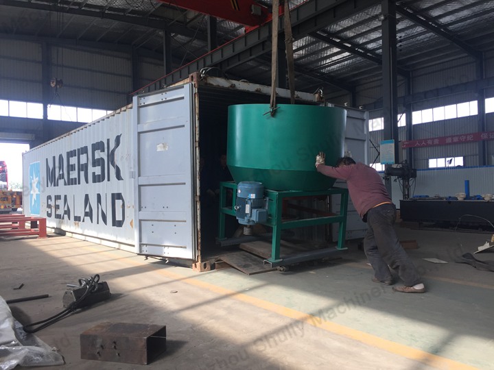 Egg Tray Production Line Successfully Delivered In Costa Rica 7 Pulping machine cabinet