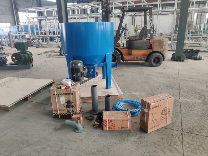 Egg Tray Production Line Successfully Delivered In Costa Rica 8 Pulping machines and accessories