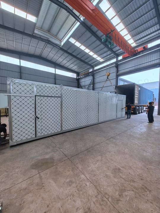 Caixa de secagem para bandejas de ovos