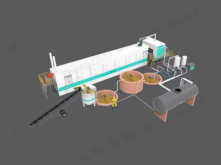 How can waste paper be turned into high-value egg trays?