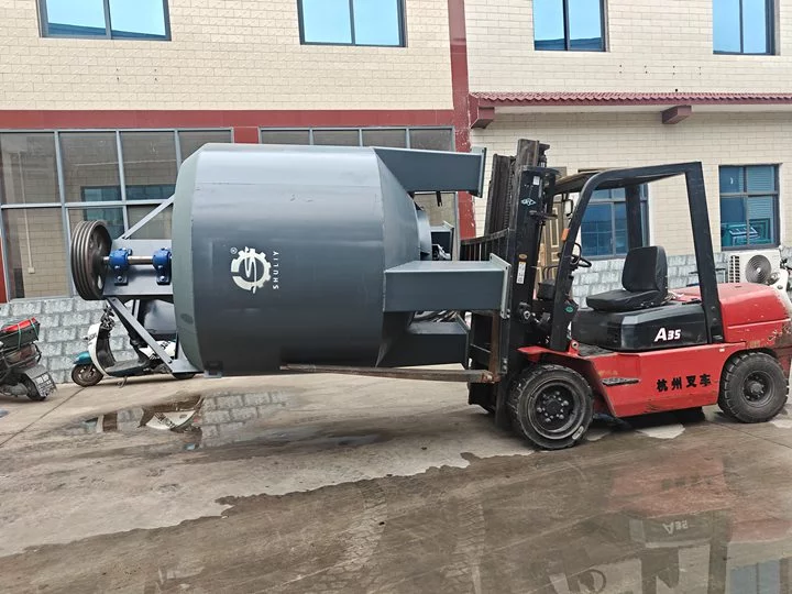 Pulper in transit