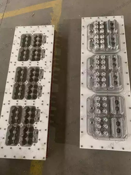Anti‑corrosion pulp egg tray forming mould