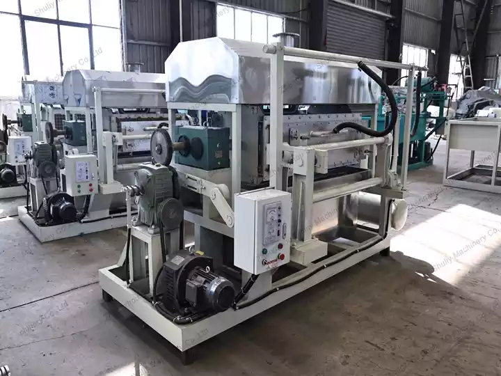 Bedpan Making Machine | Automatic Molded Pulp Bedpan Machine 25 Biodegradable toilet cover molding equipment