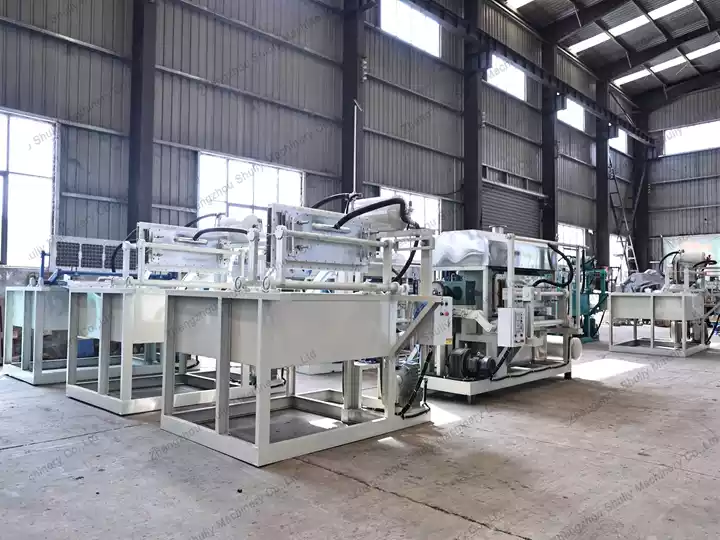 Bedpan Making Machine | Automatic Molded Pulp Bedpan Machine 2 Paper pulp toilet tray forming machine