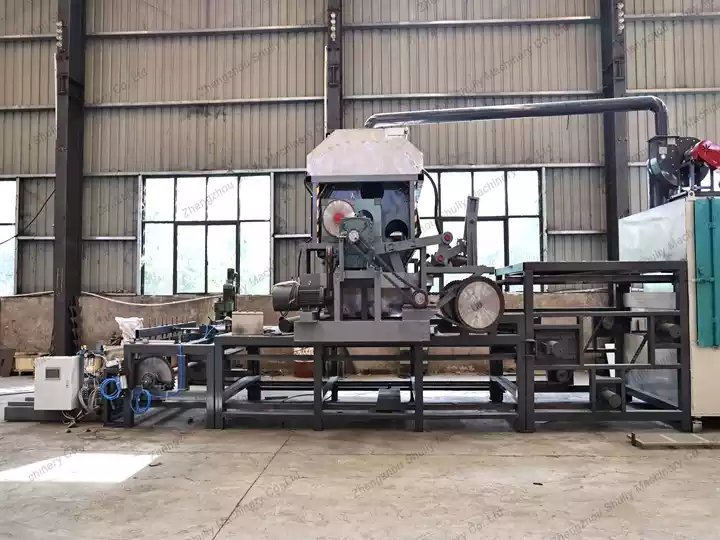 Biodegradable bedpan making machine