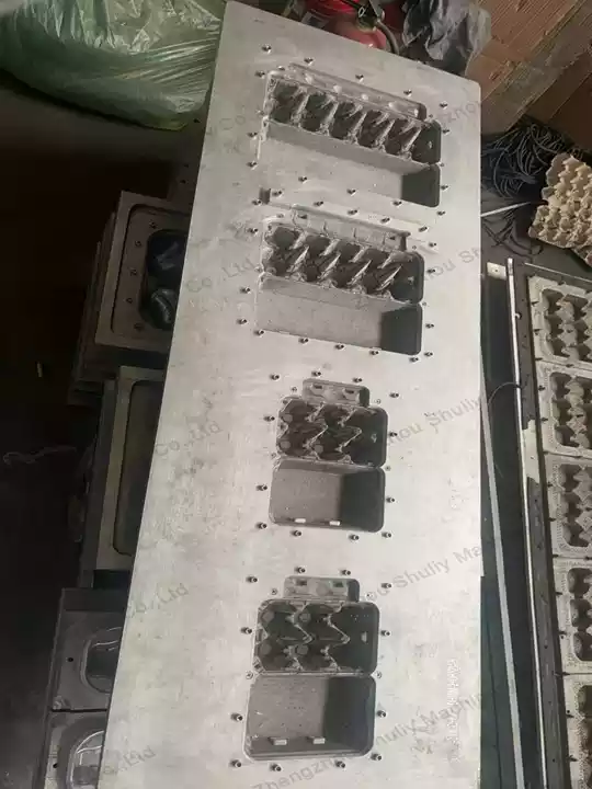 Egg tray mould for pulp molding equipment