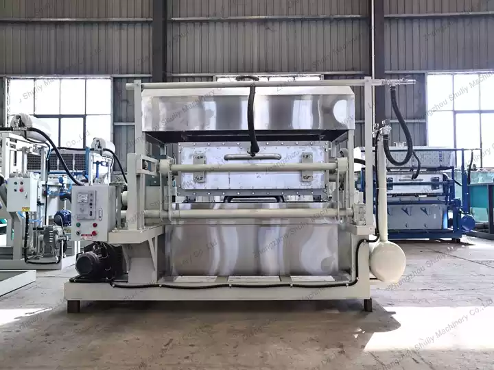 Bedpan Making Machine | Automatic Molded Pulp Bedpan Machine 13 Pulp toilet seat cover machine