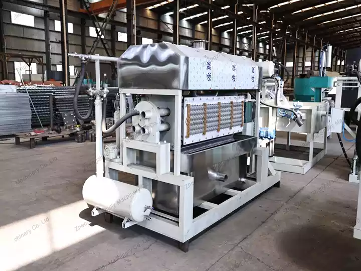 Bedpan Making Machine | Automatic Molded Pulp Bedpan Machine 16 Toilet pulp tray machine